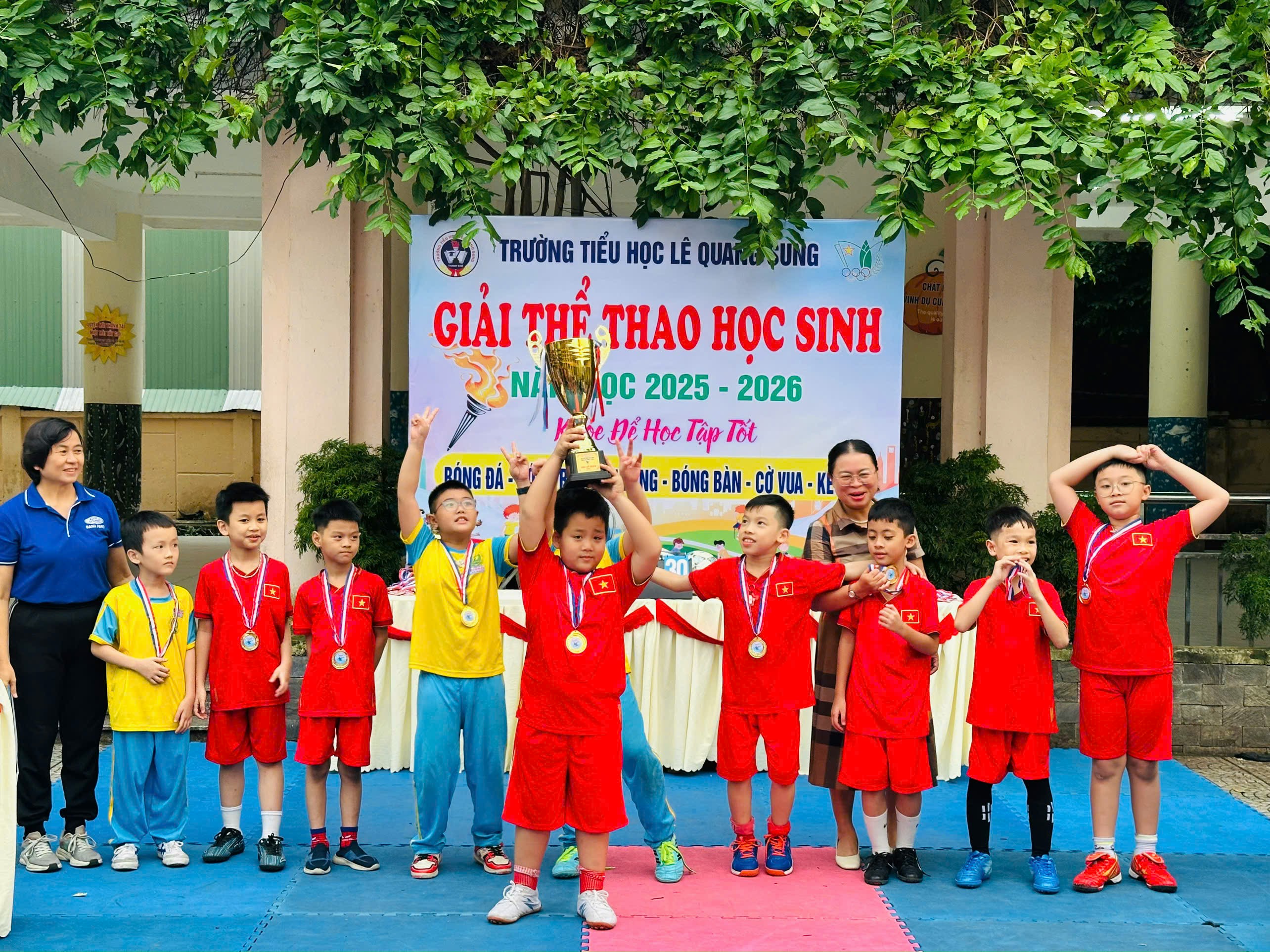 Giải Thể thao học sinh cấp trường NH 2025-2026