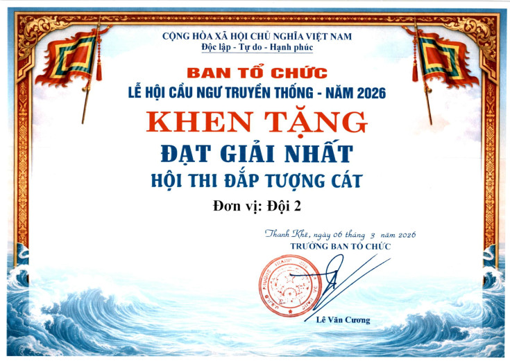 Tham gia Hội thi Đắp tượng cát